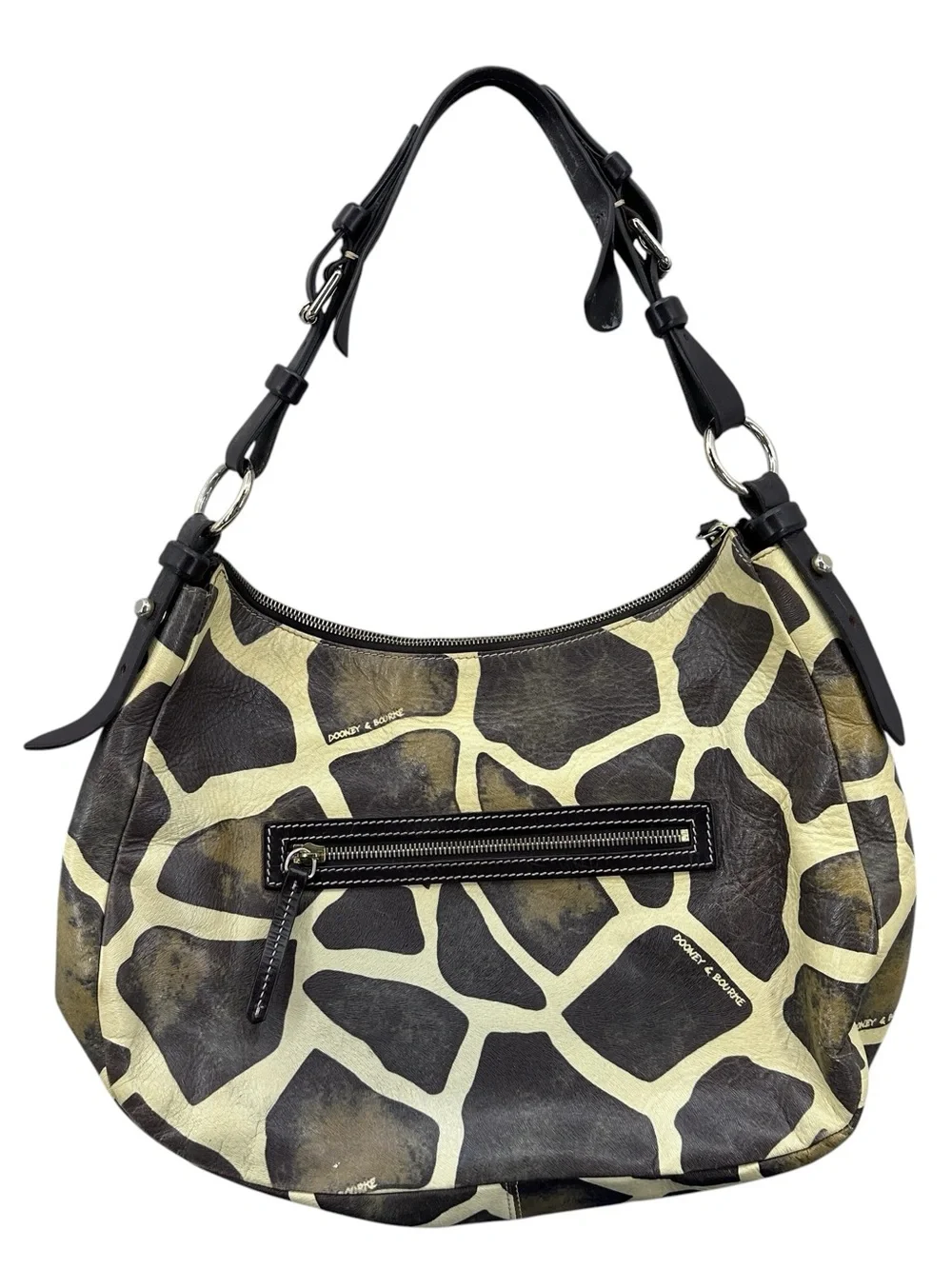 DOONEY AND BOURKE Purse Giraffe Print Handbag Shoulder Bag